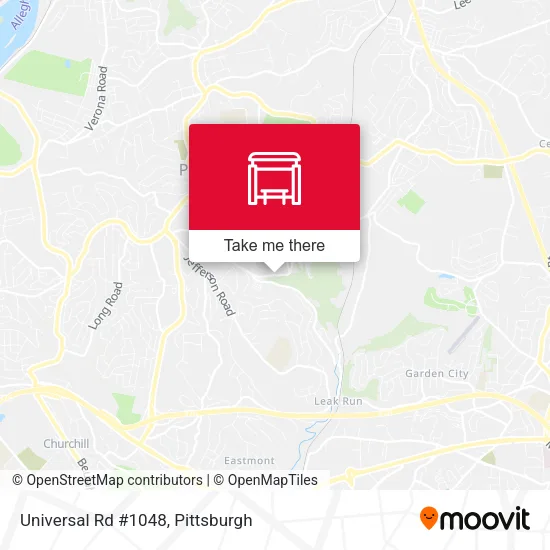 Mapa de Universal Rd #1048