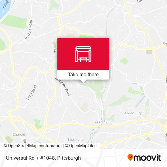 Universal Rd + #1048 map