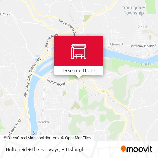 Hulton Rd + the Fairways map