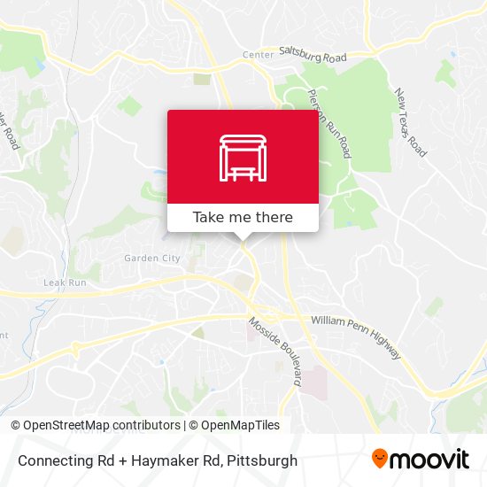 Mapa de Connecting Rd + Haymaker Rd