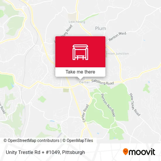 Unity Trestle Rd + #1049 map