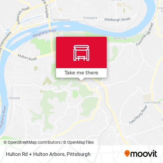 Mapa de Hulton Rd + Hulton Arbors