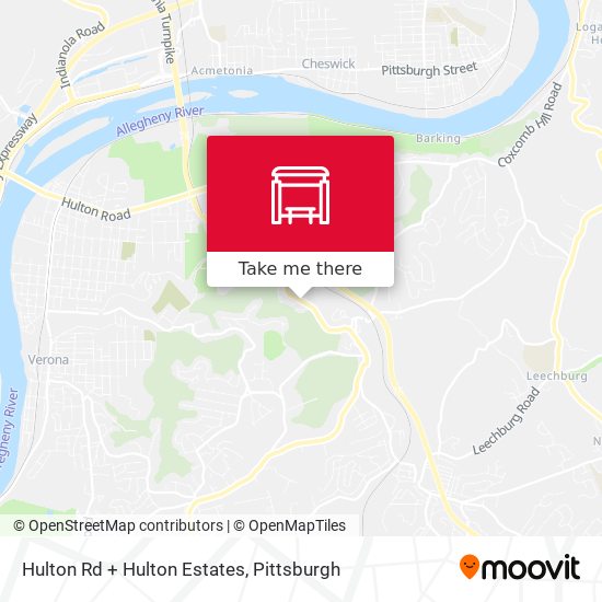 Hulton Rd + Hulton Estates map