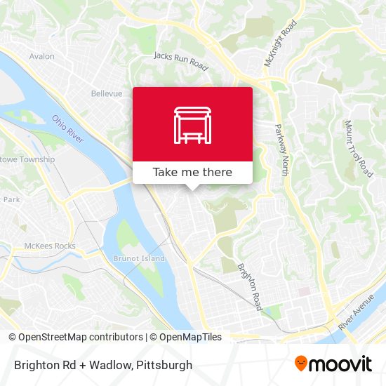 Brighton Rd + Wadlow map