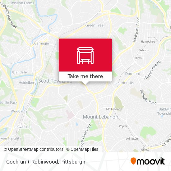 Cochran + Robinwood map