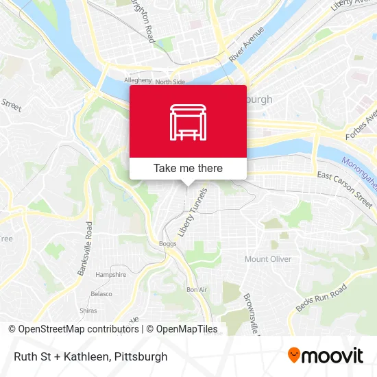 Ruth St + Kathleen map