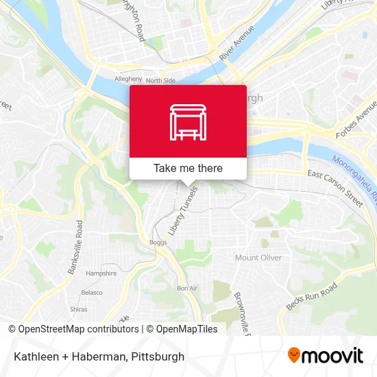 Kathleen + Haberman map