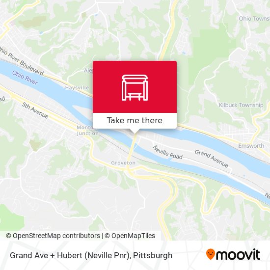 Mapa de Grand Ave + Hubert (Neville Pnr)