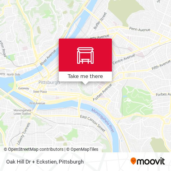 Mapa de Oak Hill Dr + Eckstien