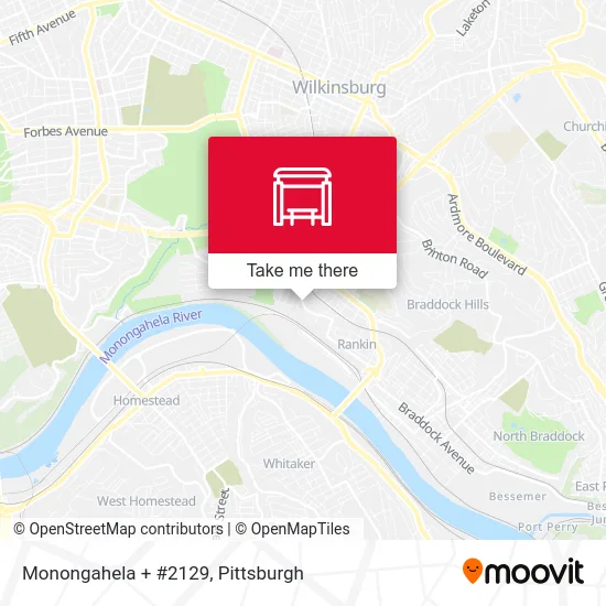 Monongahela + #2129 map