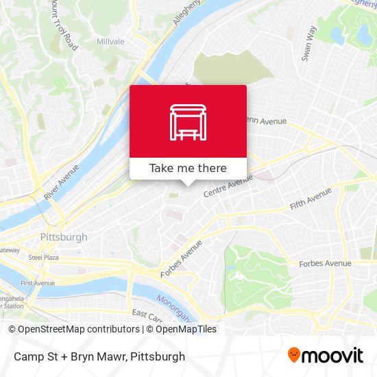 Mapa de Camp St + Bryn Mawr