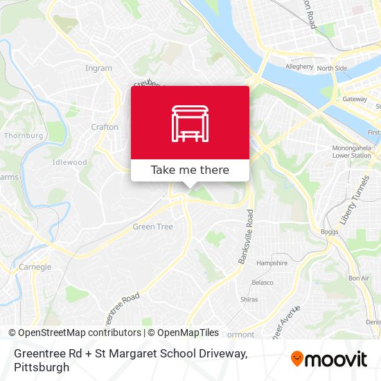 Mapa de Greentree Rd + St Margaret School Driveway