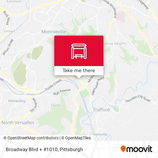 Broadway Blvd + #1010 map