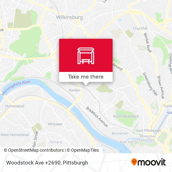 Mapa de Woodstock Ave +2690