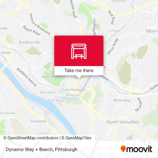 Dynamo Way + Beech map