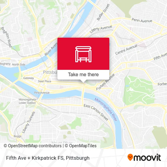 Fifth Ave + Kirkpatrick FS map