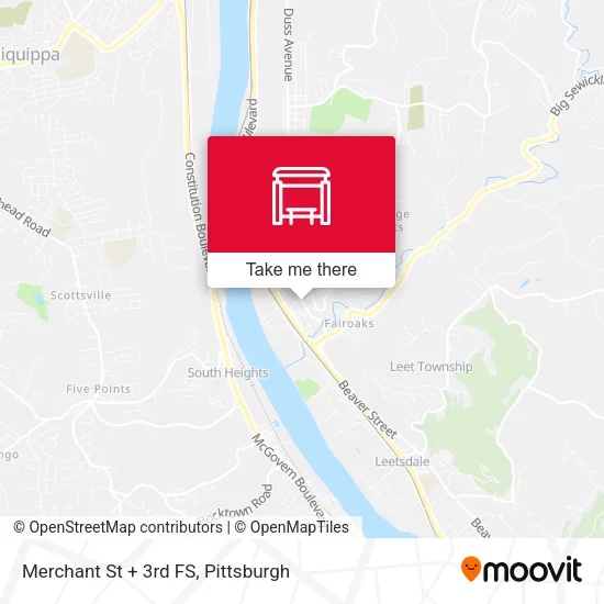 Merchant St + 3rd FS map