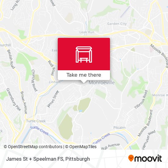 James St + Speelman FS map