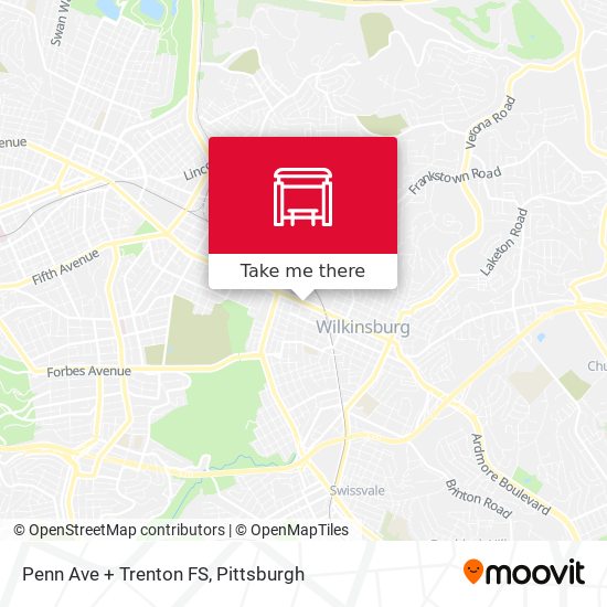 Penn Ave + Trenton FS map