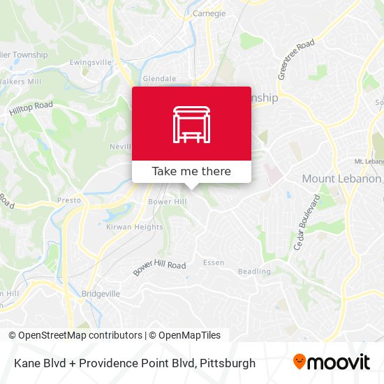 Mapa de Kane Blvd + Providence Point Blvd