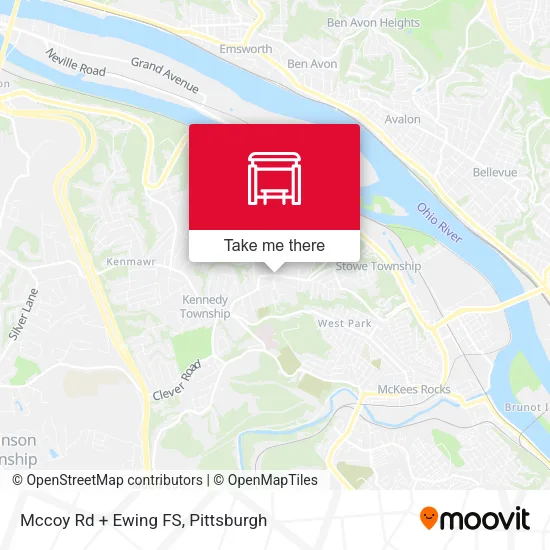 Mccoy Rd + Ewing FS map