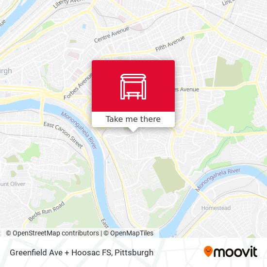 Mapa de Greenfield Ave + Hoosac FS