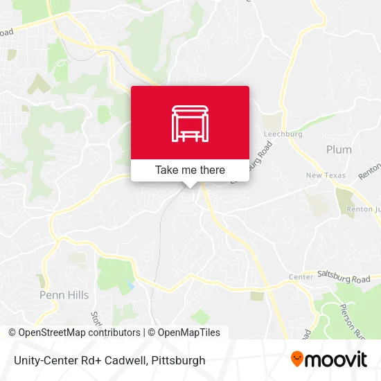Unity-Center Rd+ Cadwell map