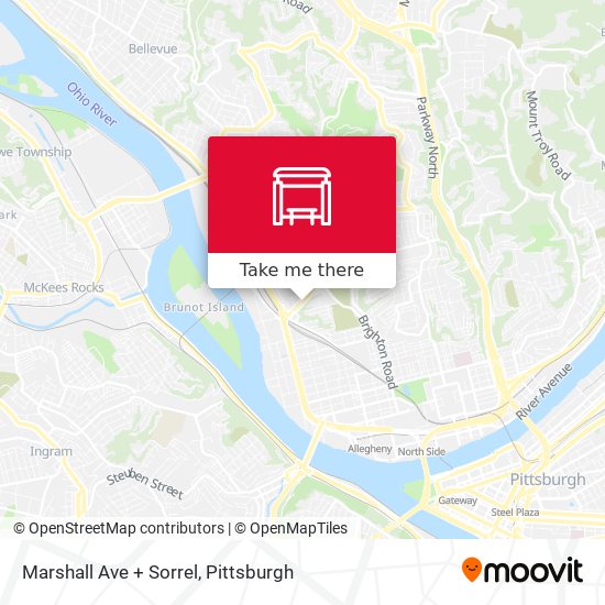Mapa de Marshall Ave + Sorrel