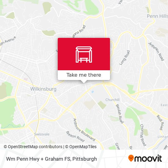 Mapa de Wm Penn Hwy + Graham FS