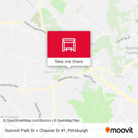 Summit Park Dr + Chauvet Dr #1 map