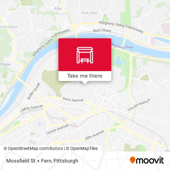 Mapa de Mossfield St + Fern