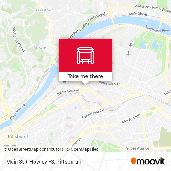 Main St + Howley FS map