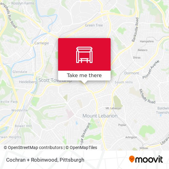 Cochran + Robinwood map