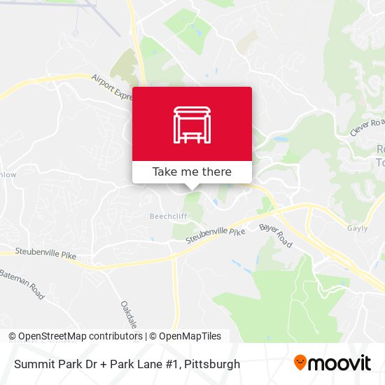Mapa de Summit Park Dr + Park Lane #1