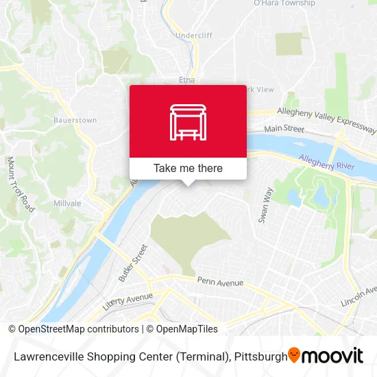 Mapa de Lawrenceville Shopping Center (Terminal)