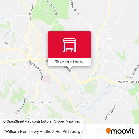 William Penn Hwy + Elliott Rd map