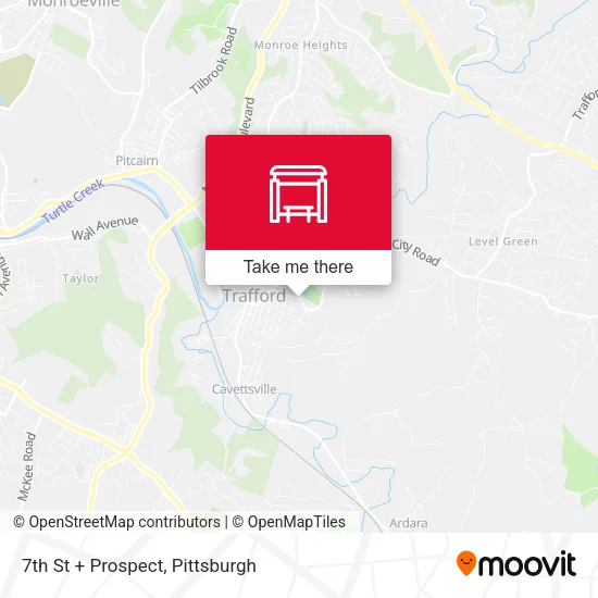 Mapa de 7th St + Prospect