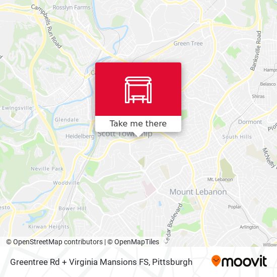 Greentree Rd + Virginia Mansions FS map