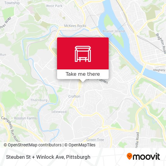 Steuben St + Winlock Ave map