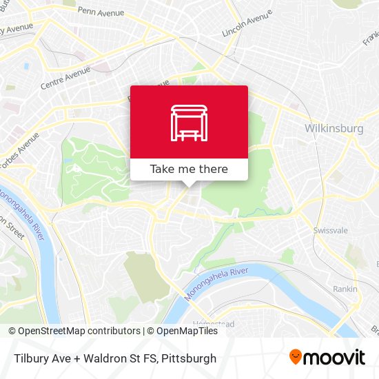 Tilbury Ave + Waldron St FS map