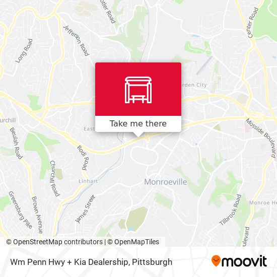 Mapa de Wm Penn Hwy + Kia Dealership