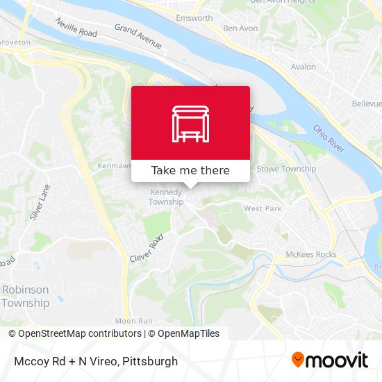 Mapa de Mccoy Rd + N Vireo