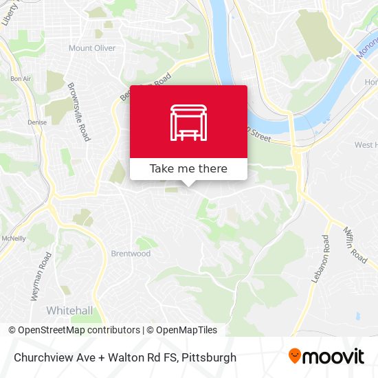 Churchview Ave + Walton Rd FS map