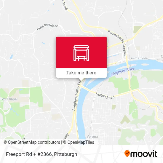 Freeport Rd + #2366 map