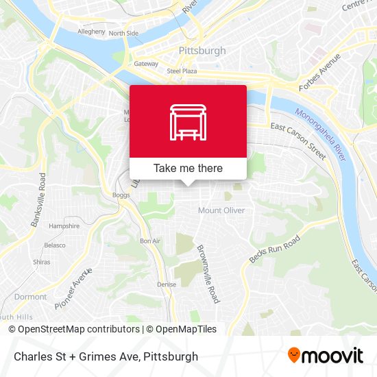 Mapa de Charles St + Grimes Ave