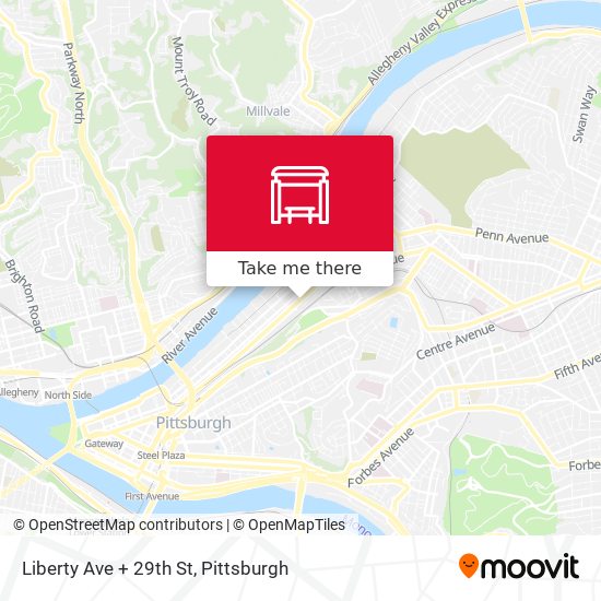 Mapa de Liberty Ave + 29th St