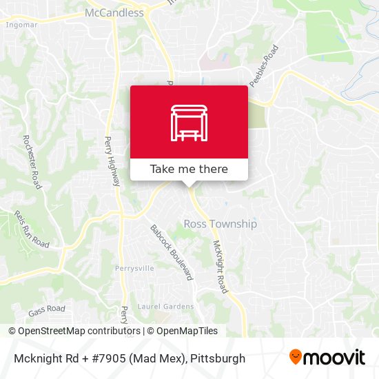 Mcknight Rd + #7905 (Mad Mex) map