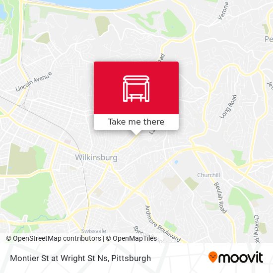 Montier St at Wright St Ns map