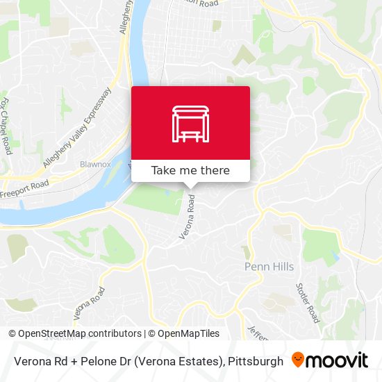 Verona Rd + Pelone Dr (Verona Estates) map