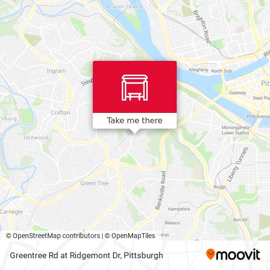 Mapa de Greentree Rd at Ridgemont Dr